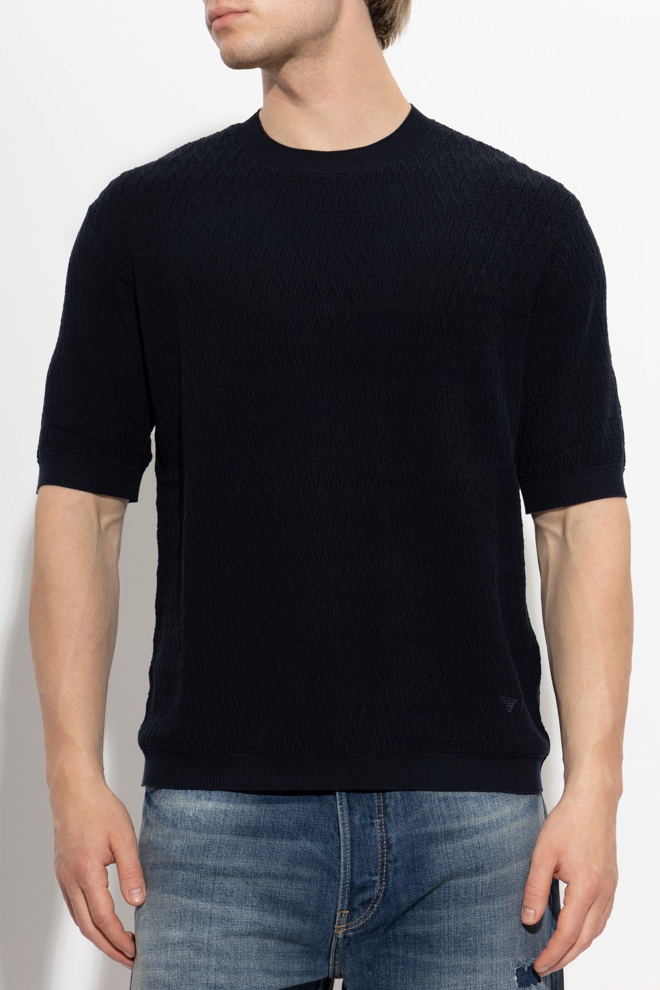 Emporio Armani Logo sweater | Men's | Vitkac